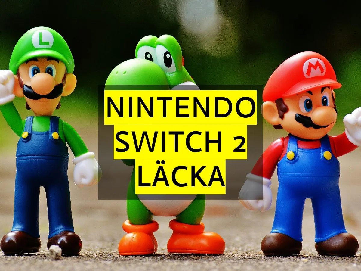 läckor gällande kommande nintendo switch